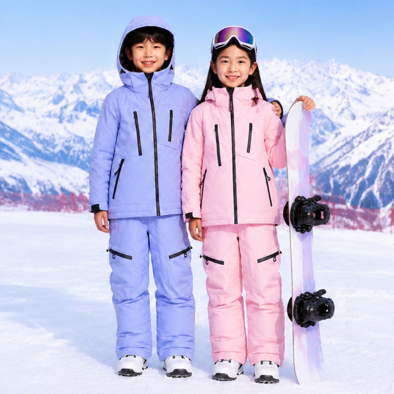 Outdoor Sport Waterproof Jacket - Kışlık Sıcak Kapüşonlu Ceket Pantolon Erkek