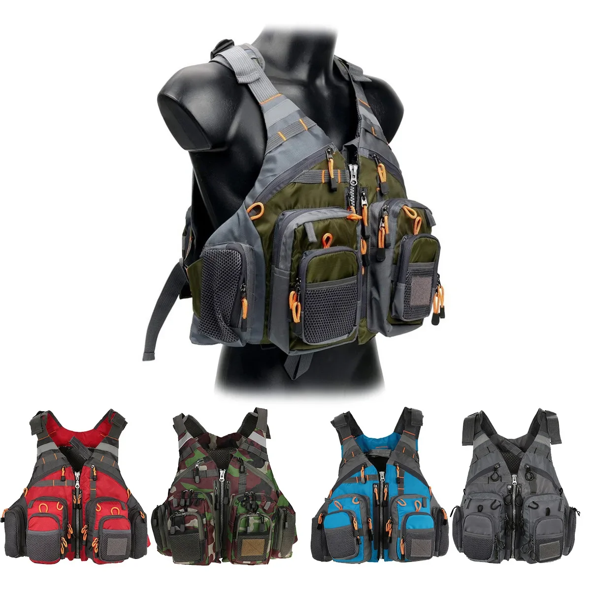 Ayarlanabilir balıkçılık yeleğ - Outdoor Sport Waterproof Jacket incelemesi ve fiyatı
