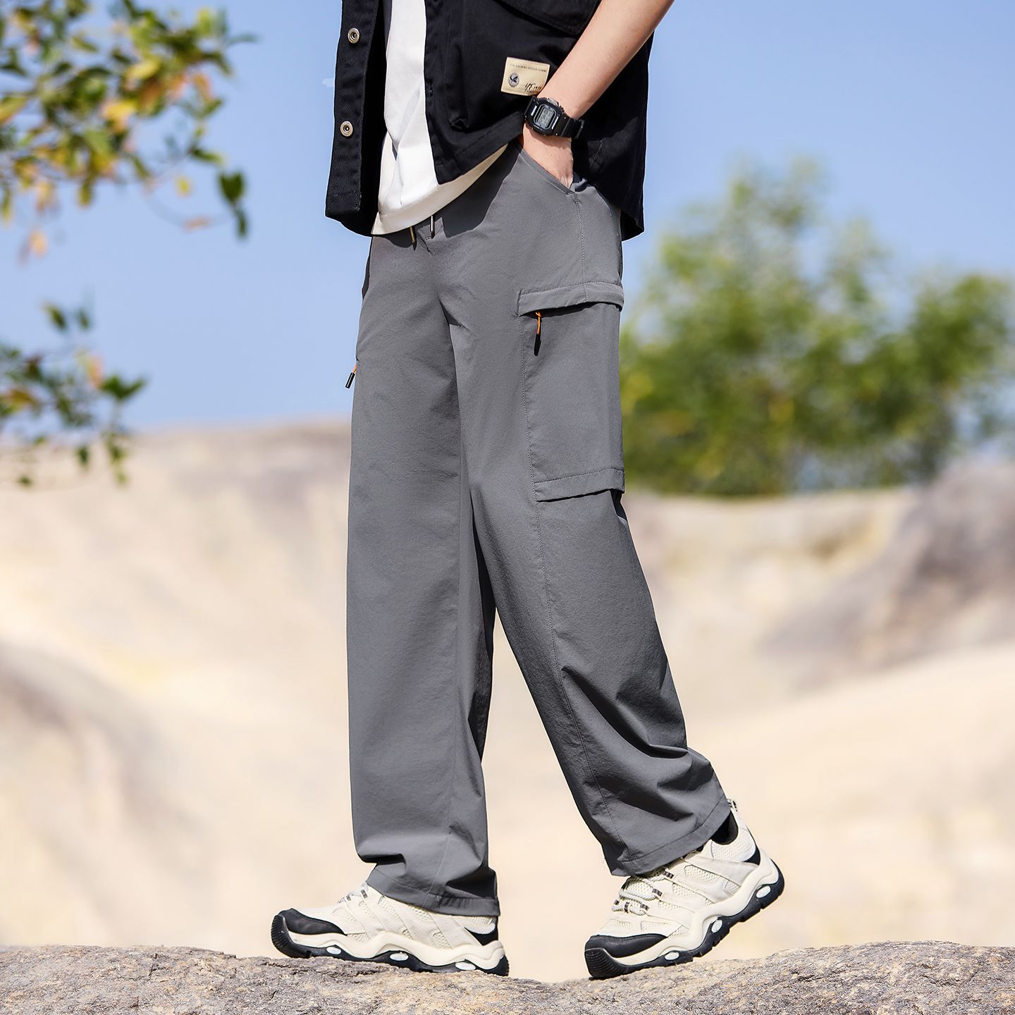 Erkek Kargo Pantolonu Düz Renk - Outdoor Sport Hose incelemesi ve fiyatı