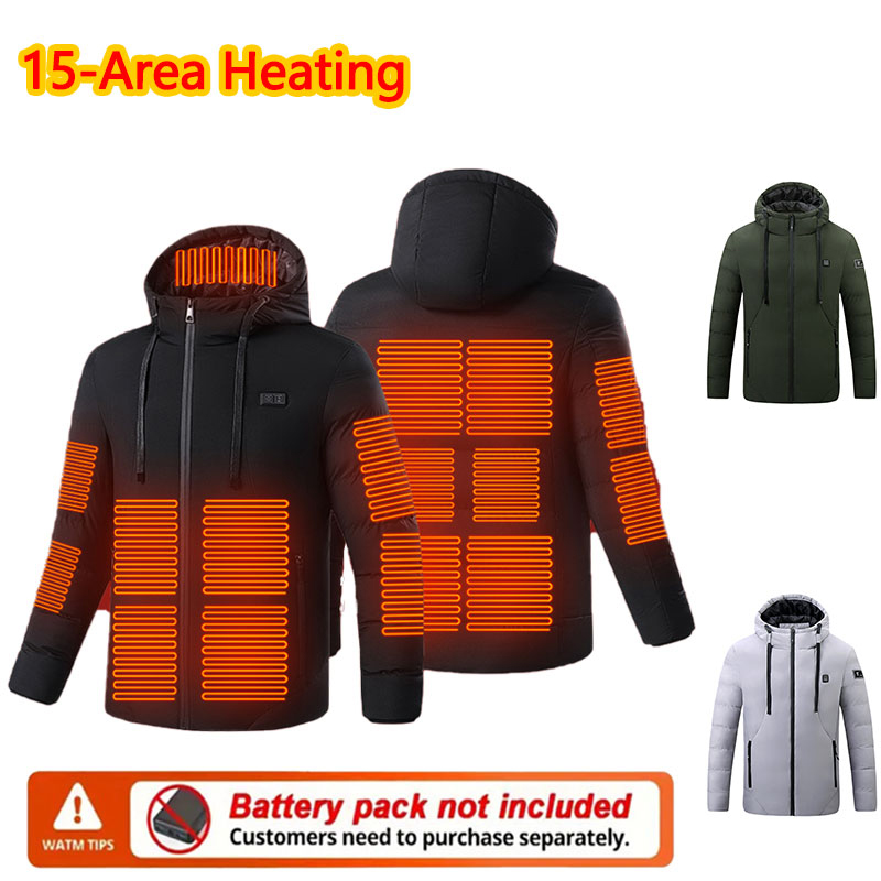 15 Bölge Isıtmalı Kışlık Kapüş - Outdoor Sport Coat incelemesi ve fiyatı