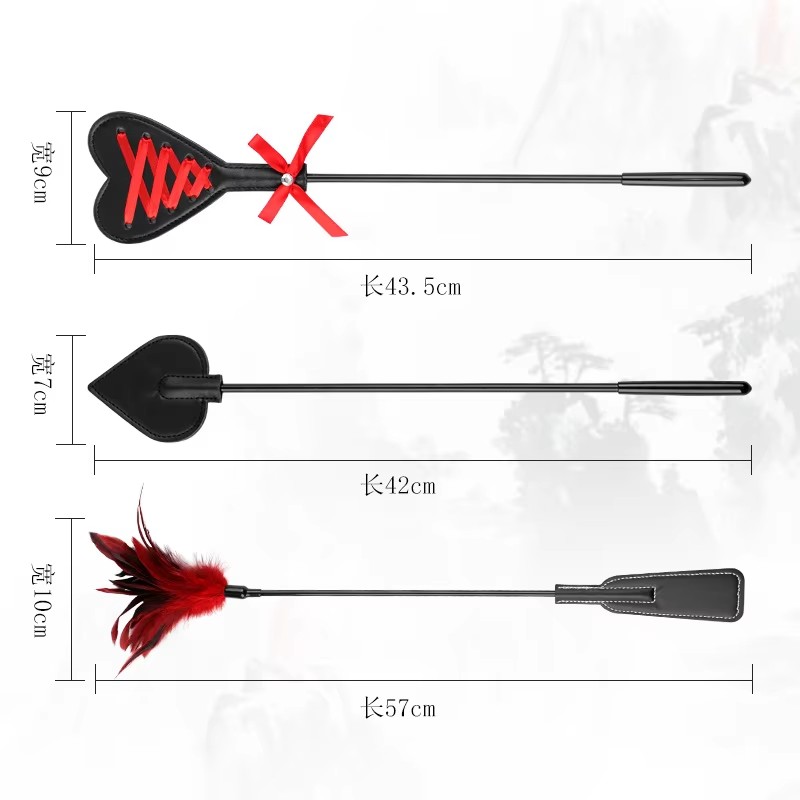 PU Deri Tüylü Kürekler, Kırbaç - Riding Crop Dressage incelemesi ve fiyatı